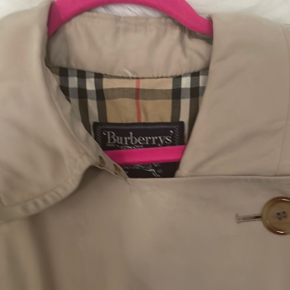 authentic Burberry trench coat